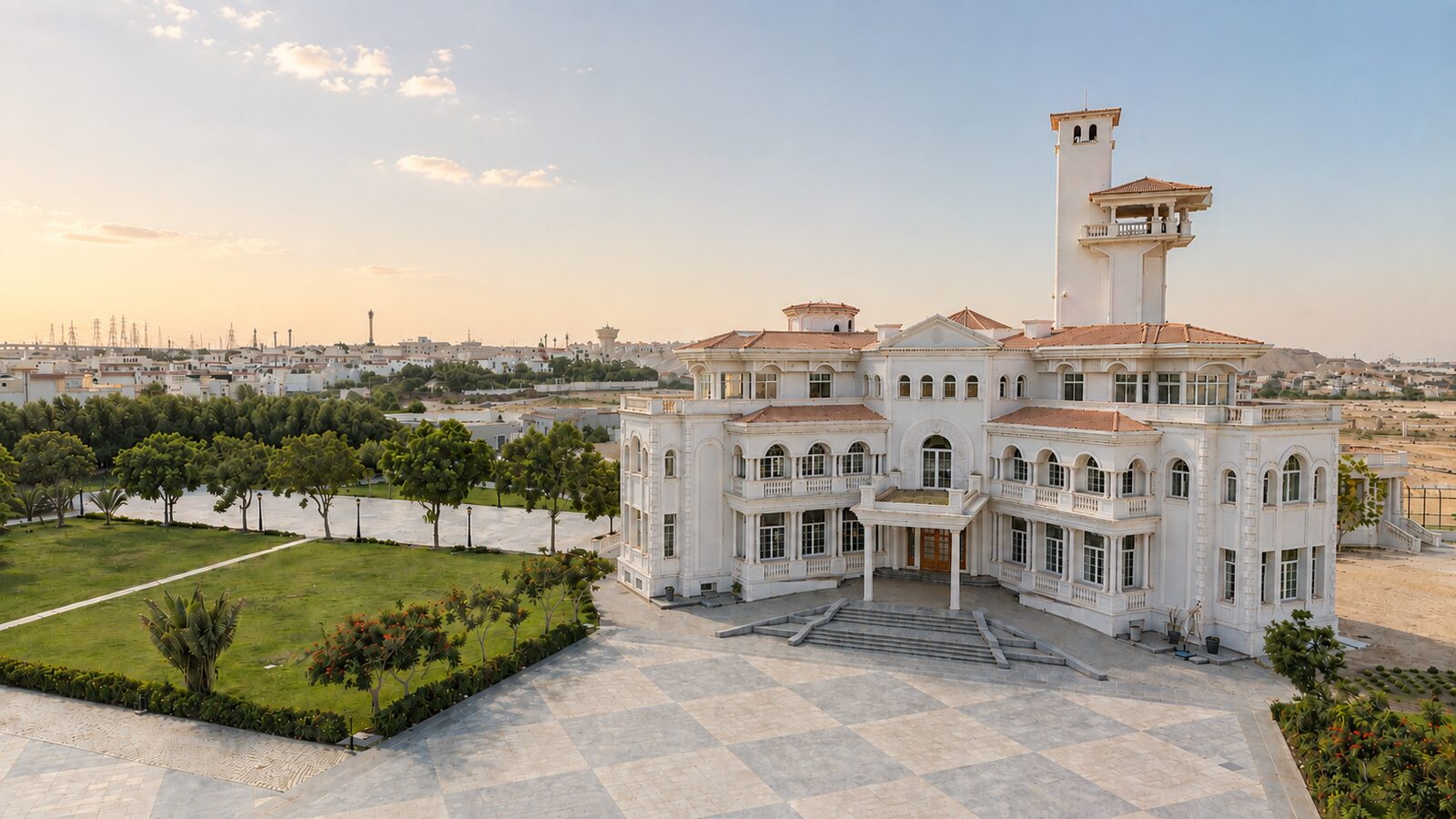 The Vie — palace courtyard
